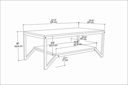 Flora & Zenas Living Room Table Set