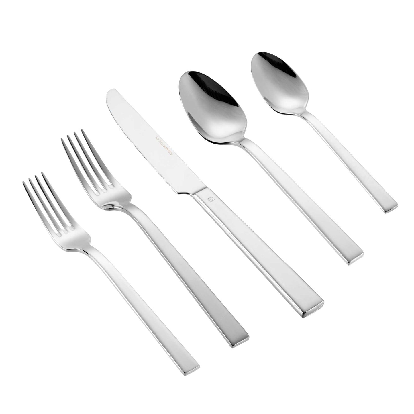 Imperial 18/10 Stainless Steel Flatware Set - with Service for 2 - 10 count box