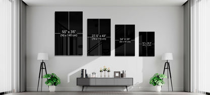 Entertainment Glass Wall Art