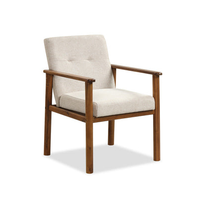 Modern Living Room Set: Loveseat Armchair Side Table & Coffee Table